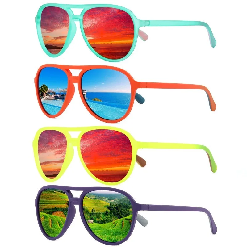Polarized Sunglasses Men Women Pilot Aviator Sports Sun Glasses Driving Fishing Ski Cycling Outdoor UV400 Protective Shades