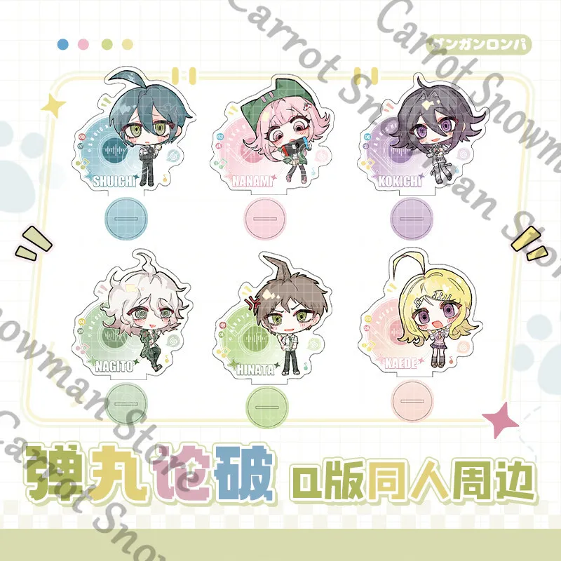 Danganronpa doujin merch Goods 58MM badge standing sign instant camera - Nagito Komaeda Nanami ChiaKi Kokichi Oma