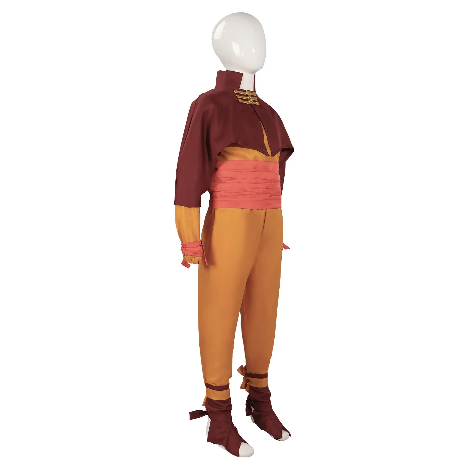 Anime Aang Cosplay Costume Kids Halloween Party Roleplay The Last Airbender Outfits Chinese Kung Fu Uniform For Boys Girls