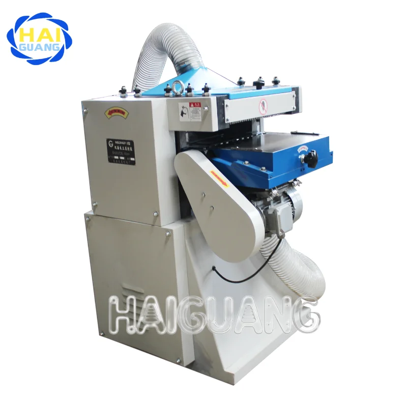 Professional Industrial Heavy-duty Double Side High Speed Woodworking Thicknesser Carpentry Planing Machine Tools with 2 Motors