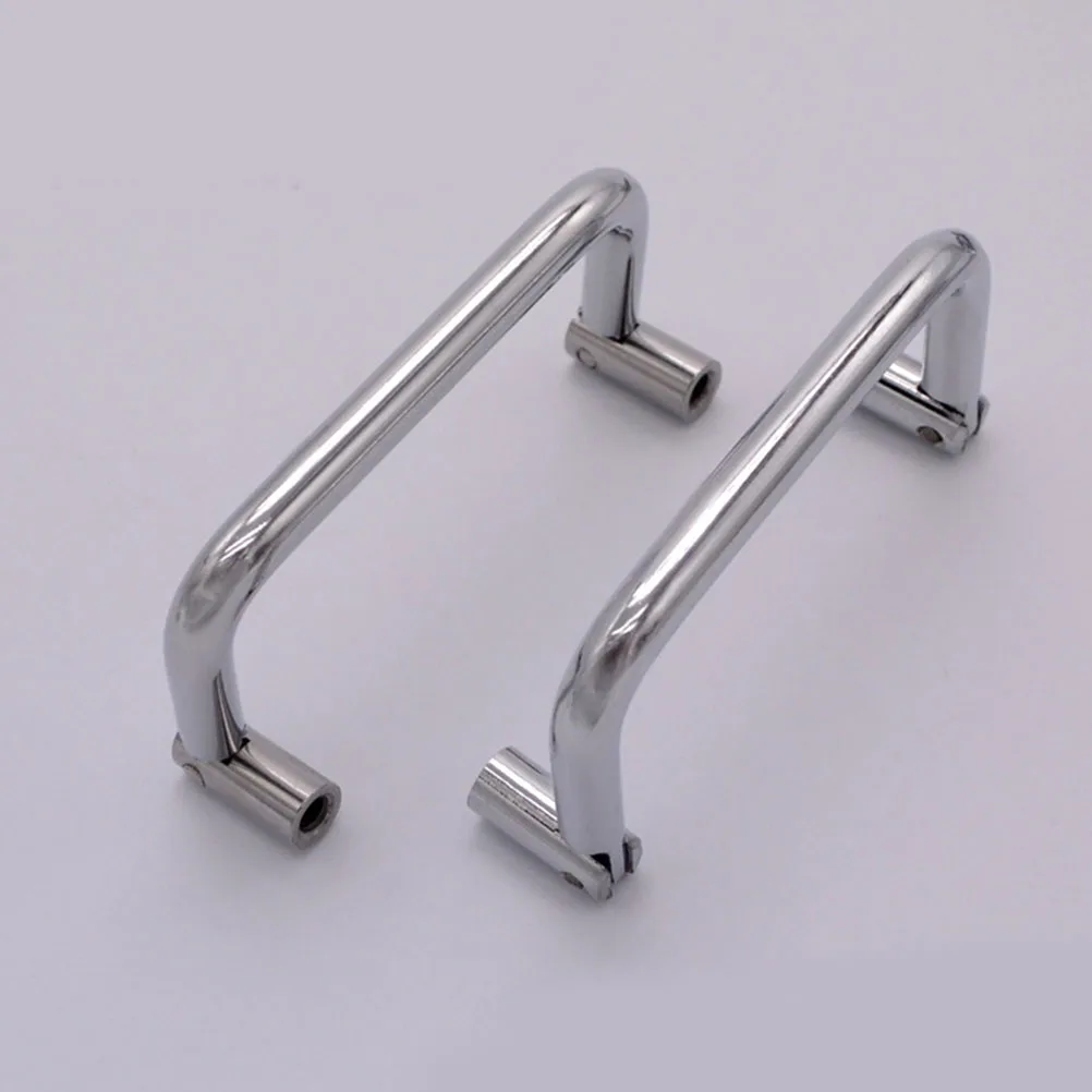 

2 PCS Folding Handle Quick Installation Equipment Cabinet Space-saving Handles Sturdy