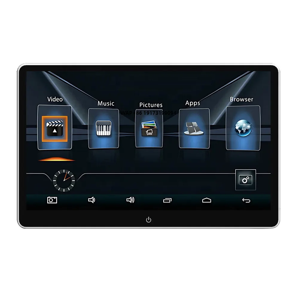 14'' Car Headrest Touch Screen Android Rear Seat Intertainment 1080P WIFI USB Tablet Movie Video Mp5 Player