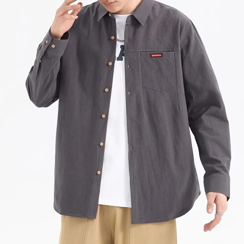 Рисунок 4 - Рубашка с длинными рукавами из чистого хлопка на заказ