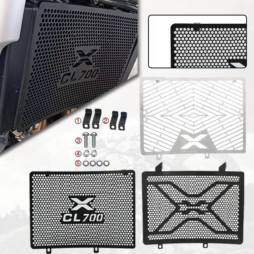 

FOR CFMOTO CF MOTO 700CL-X CLX700 CLX 700 700CLX 2020 2021 2022 2023 Motorcycles Radiator Grille Cover Guard Protection Protetor