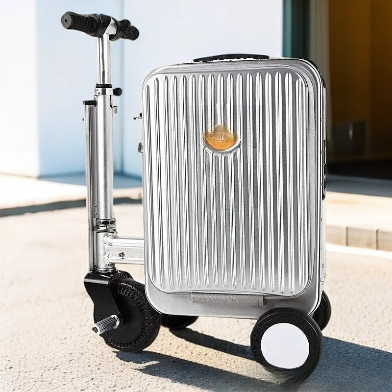 

Mobility Electric Suitcase Loaded Smart Backward Forward People's Riding Trolley Case Suitcase Electric Driving Trolley Case