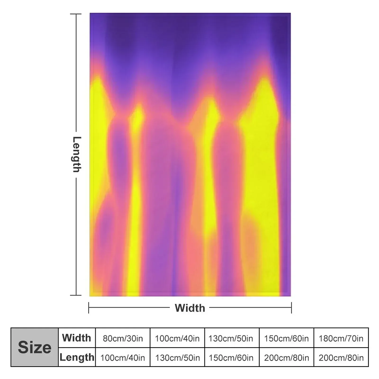Holographic Gradient Ghost Throw Blanket manga Summer Beddings Softest Blankets Sofas Of Decoration Summer Cute Blankets