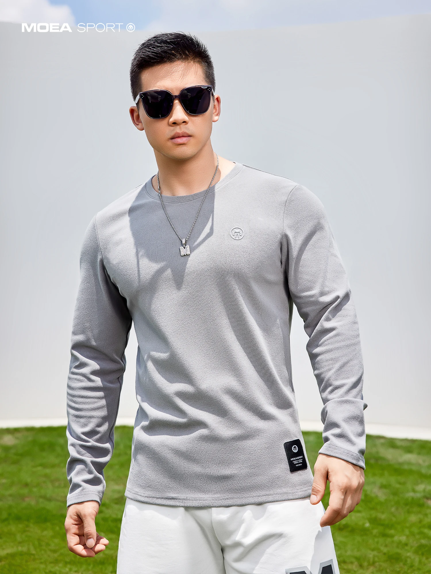 

Men's Double-Sided Fce Base irt Fitn Sportswear Long Sve T-irt Casual Comfortable Breathable Warm Soft Polyester
