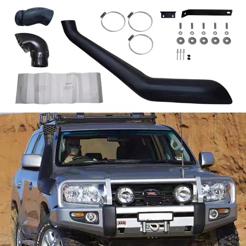 Air Intakes Snorkel kit Pipe For Toyota Land cruiser 200 LC200 SERIES 5700 FJ200 LC200 Lx570 2008+ Diesel Petrol