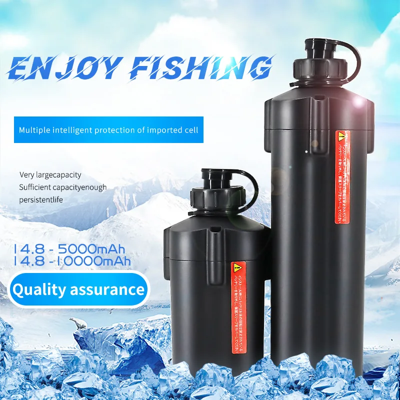 

14.8V electric winch electric fishing reel battery 10000mAh