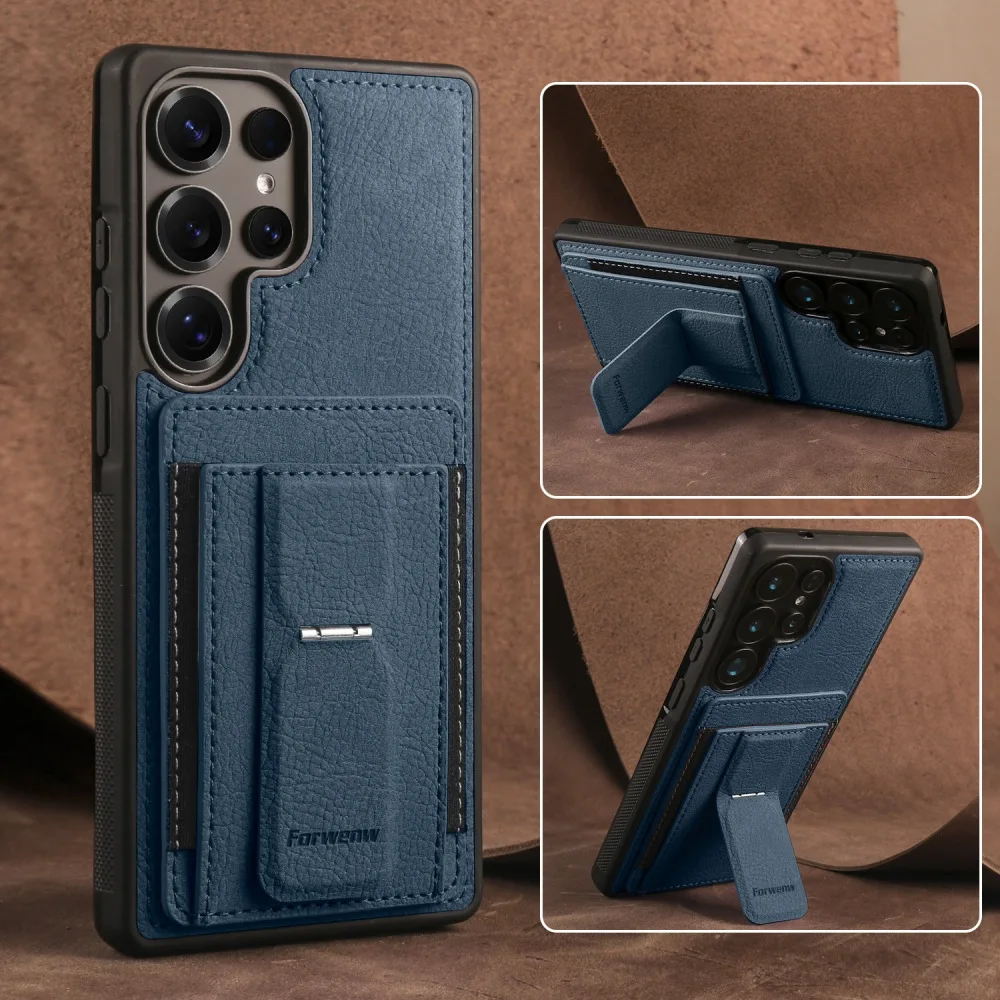 

Solid Color Leather Wallet Card Slot Phone Case for Samsung Galaxy S26 S25 S24 S23 S22 Ultra A17 A16 A15 A57 A56 A55 A37 A36 A35