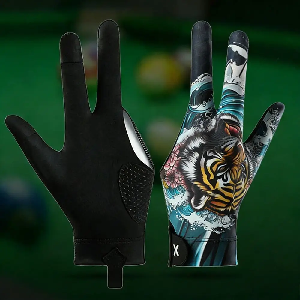 

Перчатка для бильярда на левую руку, эластичная, нескользящая, для тренировок, дышащая, для снукера, аксессуары для бильярда