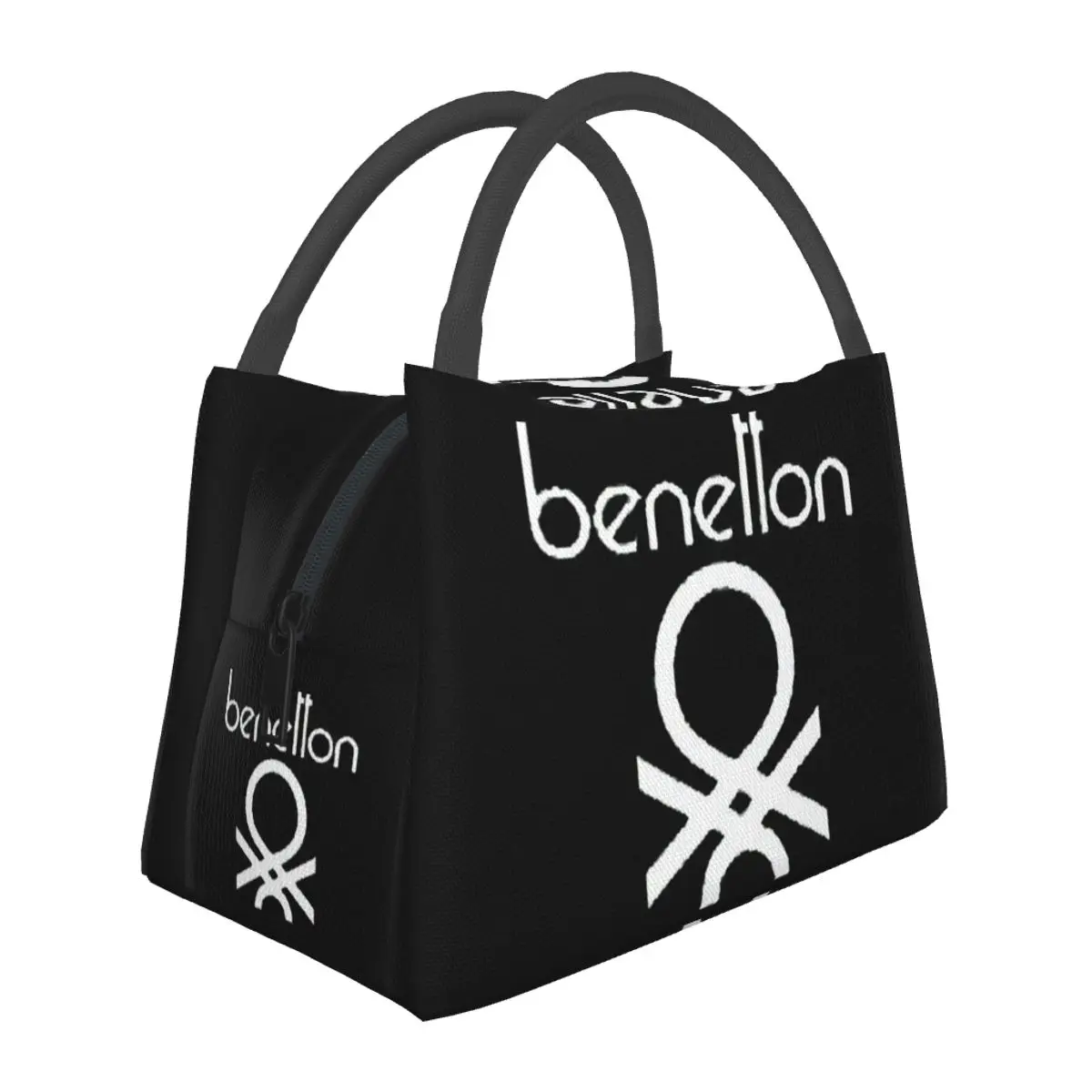 Benetton Formula Team 80s Collection Lightweight Handheld Insulated Lunch Bag Large Capacity for Adults Students Travel Picnic
