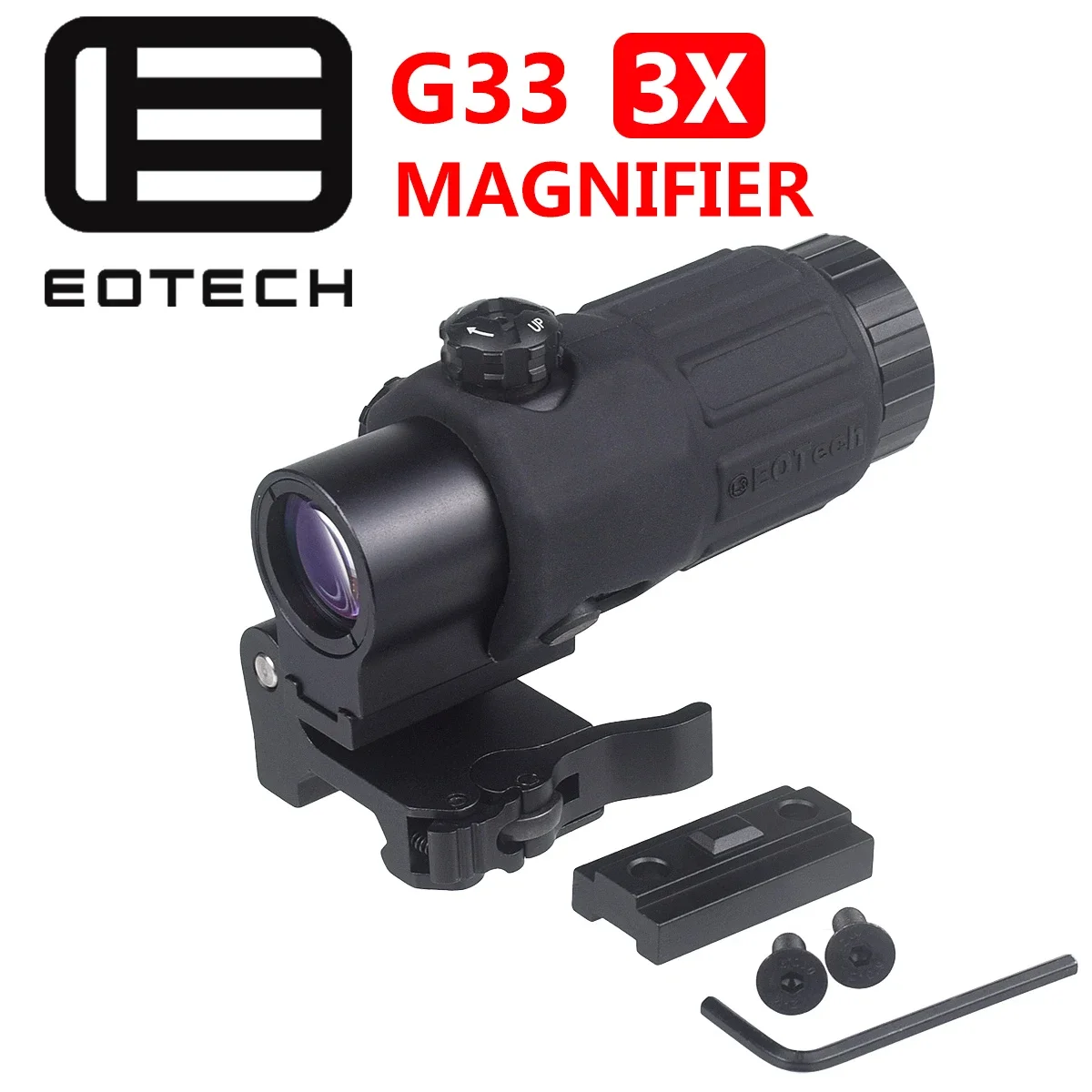 EOTECH 558 المجسم ميزاء ريد دوت البصر G43/G33 3X G45 5X المكبر وحدة FTC 2.26 20 مللي متر السكك الحديدية البصرية الناهض يتصاعد