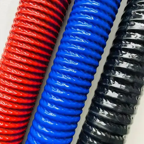 Tubo flessibile in silicone universale blu di tutte le dimensioni Tubo di aspirazione dell'aria per auto Tubo del radiatore Tubo intercooler Giunto in gomma