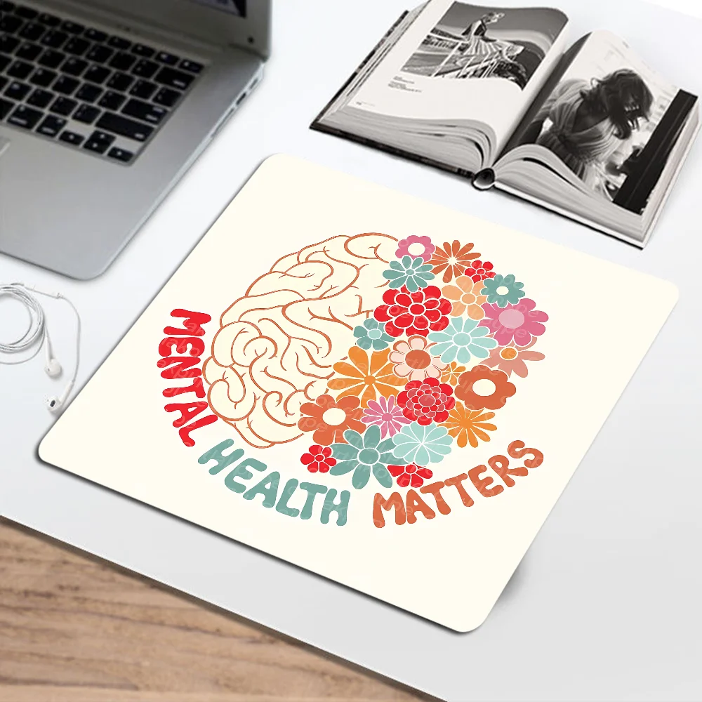 Psychologist Profession Psychology Mousepad Anti-Slip Gaming Mouse Pad Gamer Desk Mat Keyboard Pad Decoration Mause Pad Office