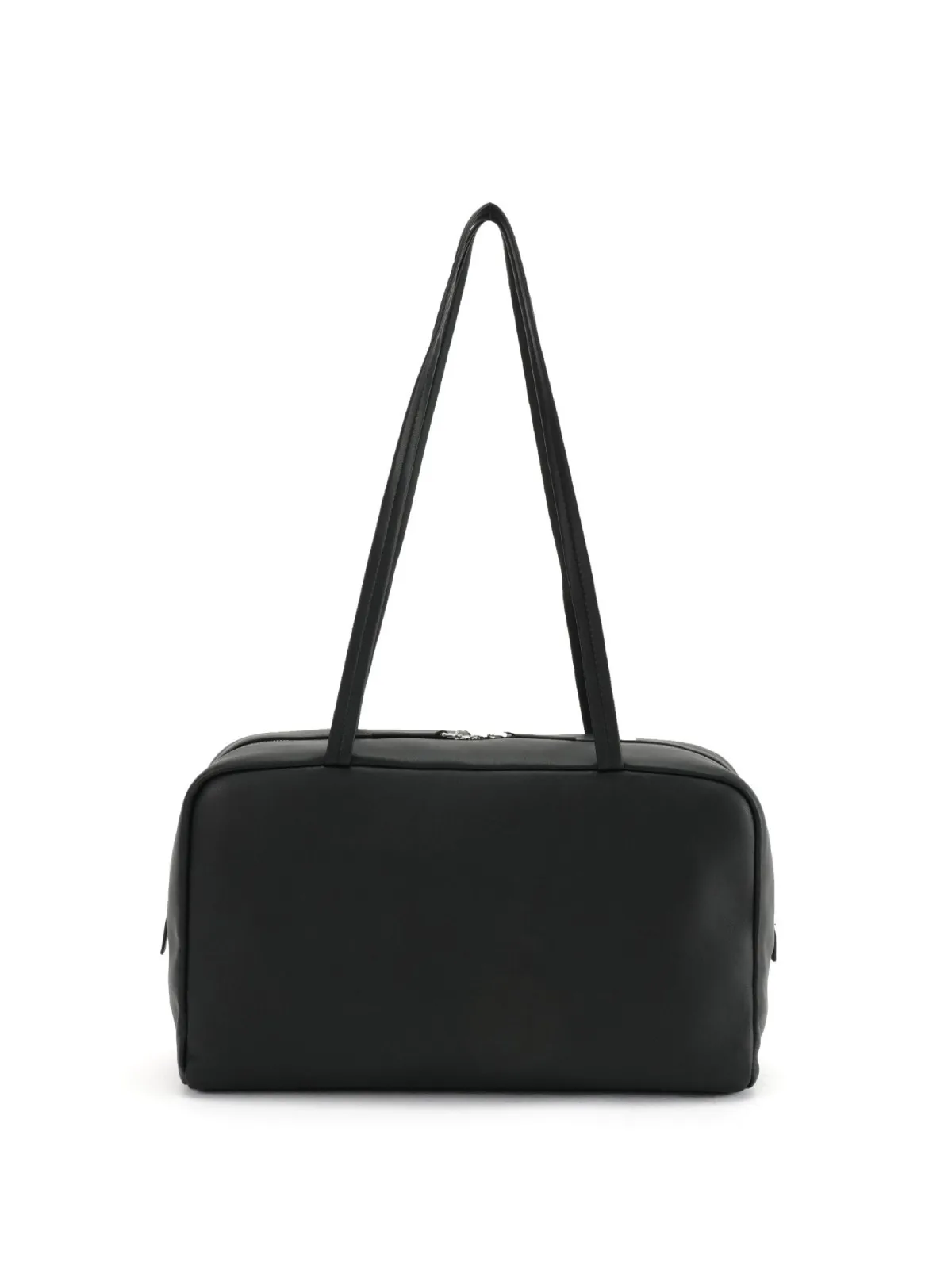 

Women's Soft Lambskin Bowling Bag Large Capacity Zipper Shoulder Tote Handbag for Work & Daily