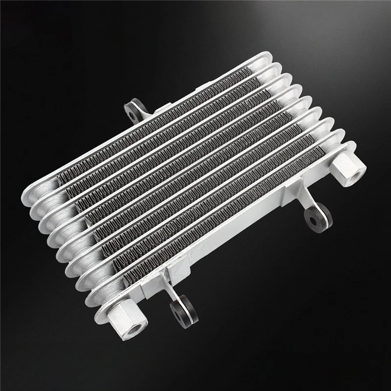 Aluminum Motorcycle Engine 8 Row Cooling Radiator for 125CC-250CC Motorcycle Dirt Bike ATV M12