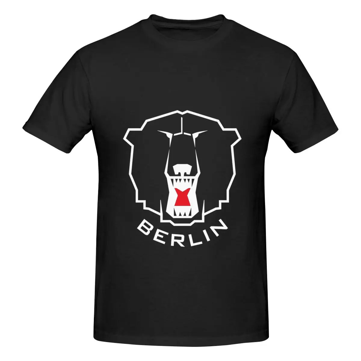 Funny Eisbaren Berlin 20 Essential Men's T-shirt Printed Tops are loose and slim fit Women's T-shirts