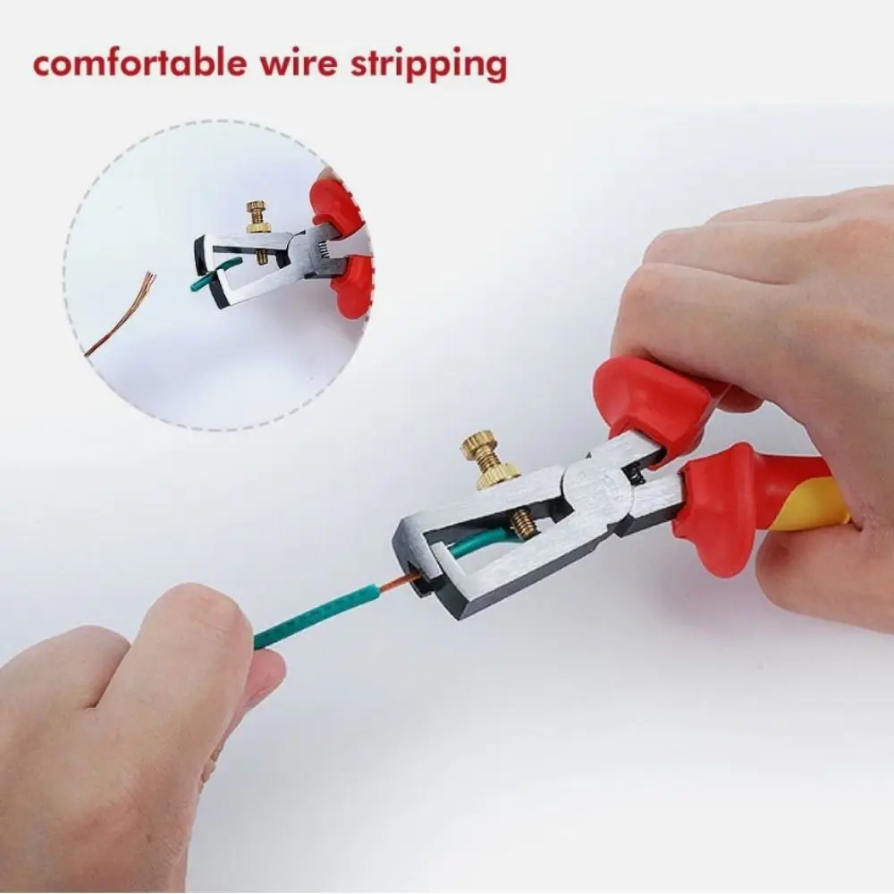 

6-дюймовый многофункциональный инструмент для зачистки проводов, сверхмощный, профессиональный, для обжима и обслуживания.