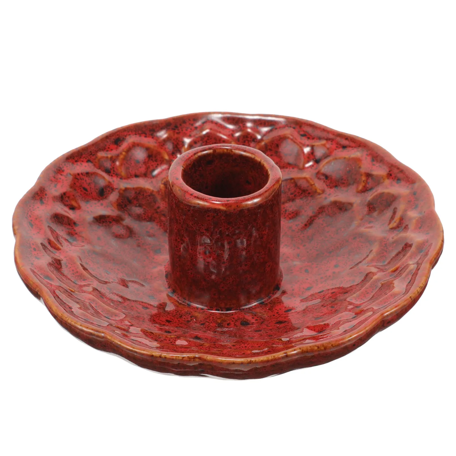 

Ceramic Incense Holder Unique Texture Antiquing Censer Stick Tray Creative Home Table Decoration Tea Ceremony Ritual