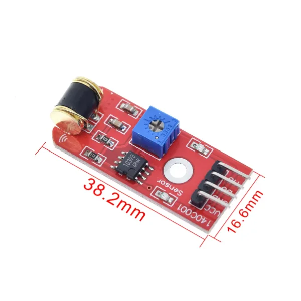 Robotics 801S Vibration Sensor Vibration Model Analogue Output Sensitivity Adjustable Module LM393 DC 3V-5V