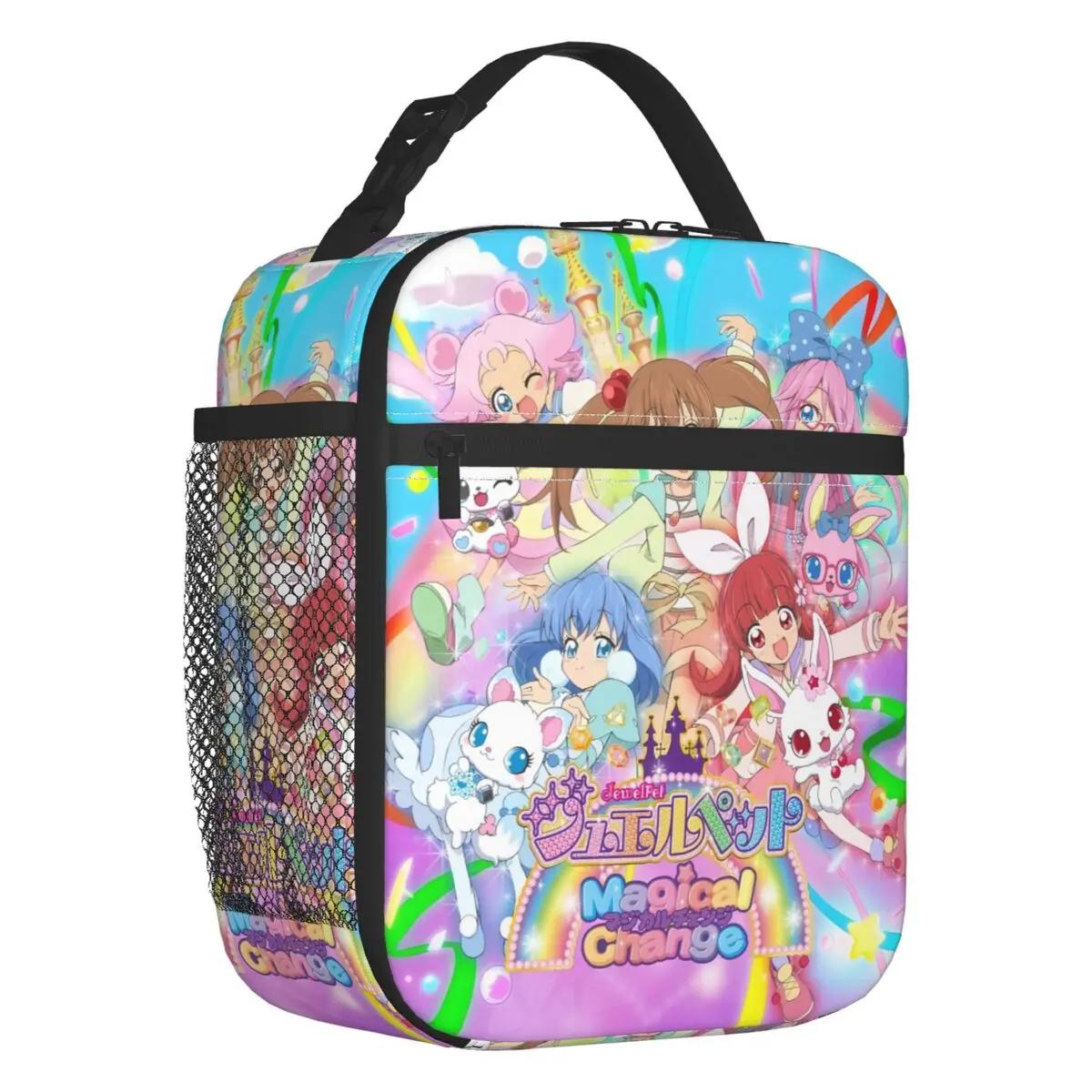 

Ювелирные коробки с героями мультфильмов, многоразовые ланч-боксы в японском аниме для герметичного холодильника, термоизолированная сумка для обеда с пищевой изоляцией, детская школьная сумка