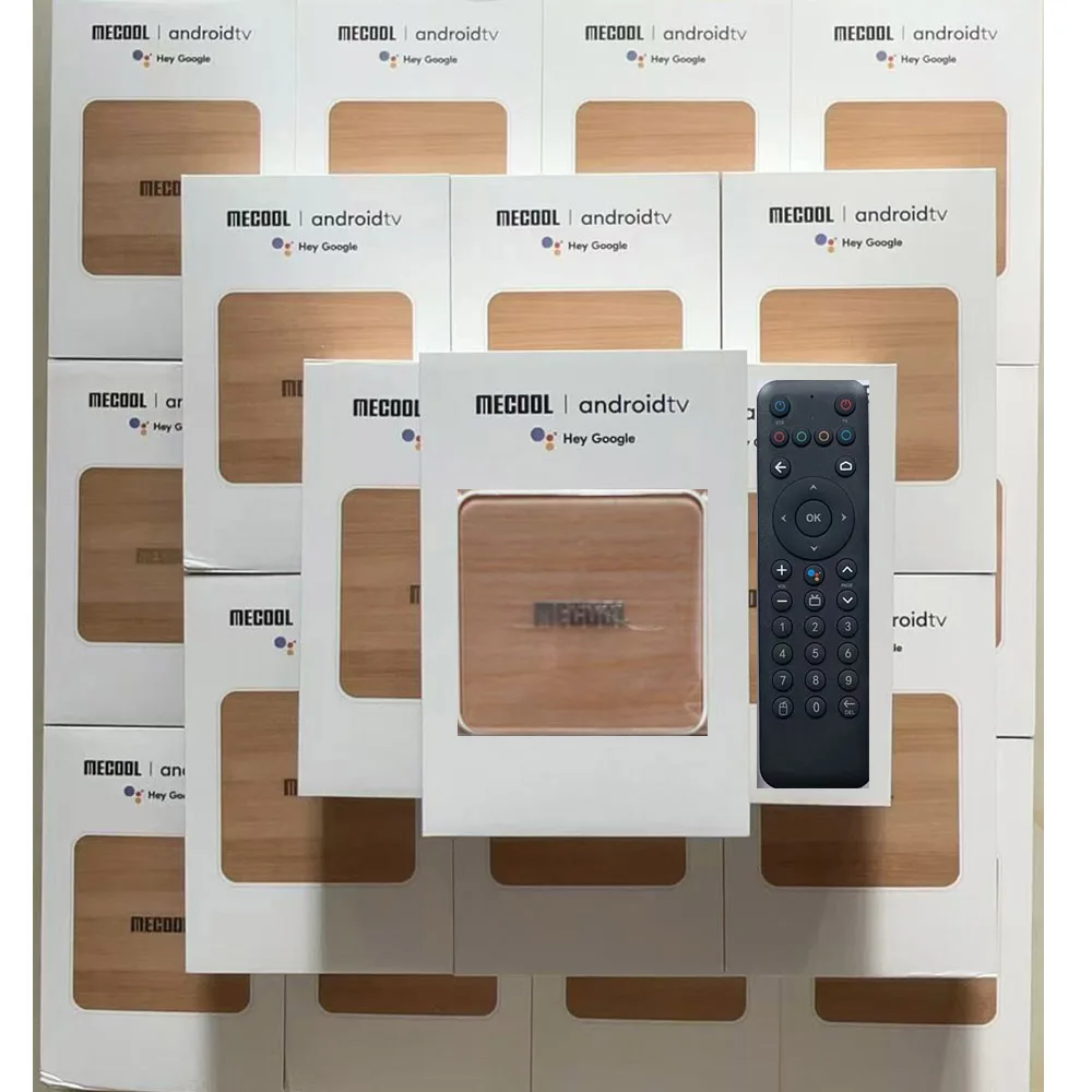 

[Genuine]MECOOL KM6 Classic stability Smart TV Box Wifi6 AV1 Google Certified Android10 4G 64G 4K Amlogic S905X4 1000M LAN BT5.0