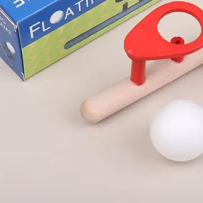 خشبية تعليق الكرة منفاخ الرياضة رغوة كرات العائمة الاطفال ضربة الأنابيب و 2 كرات لعبة الإجهاد المخلص التوازن تهب لعبة