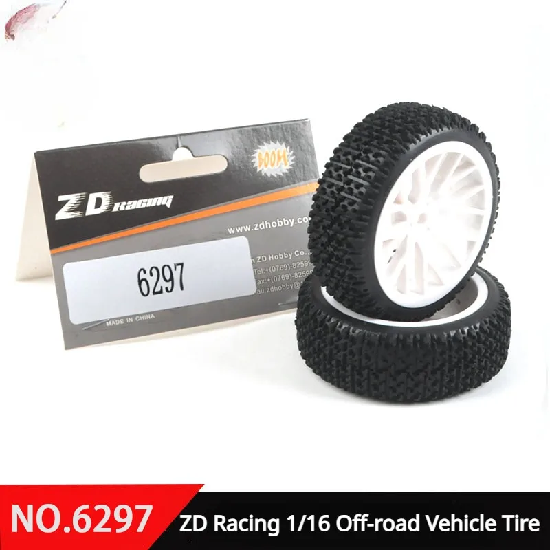 ZD Racing 1/16  RC Car Spare Parts 16421 16422 V2 Off-road Vehicle Tire 6297 9mm Binder