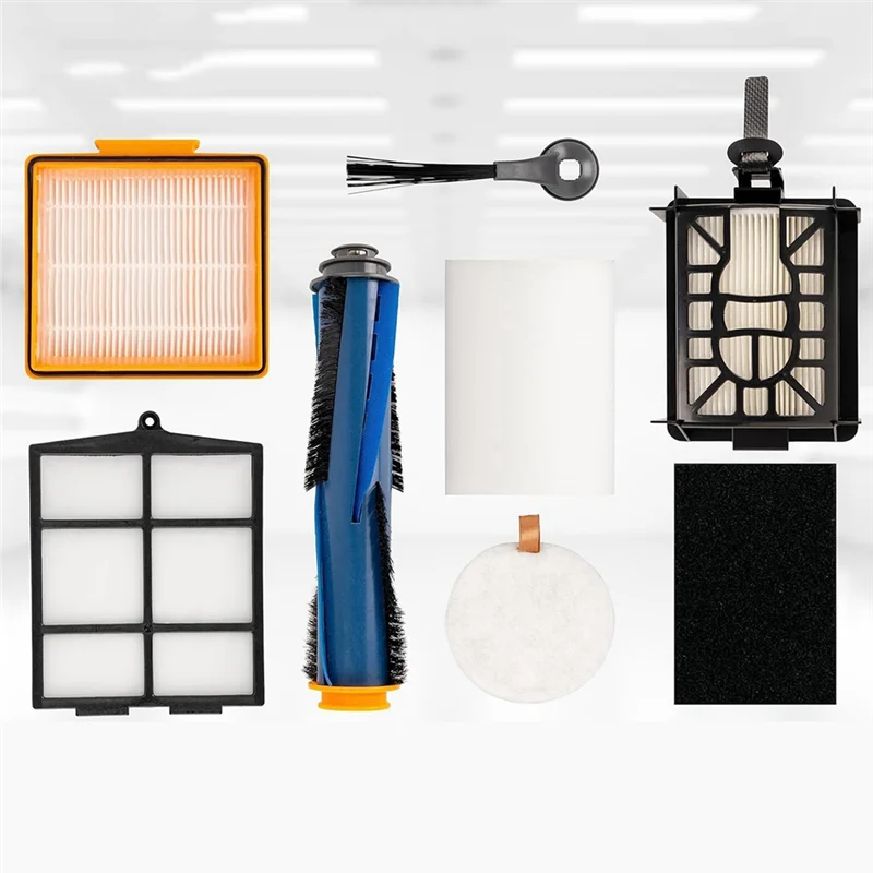 FSLH Für Shark AI AV2501S AV2501AE RV2502AE RV2520AOUS Roboter Staubsauger Roller Pinsel Seite Bürsten Filter Kit