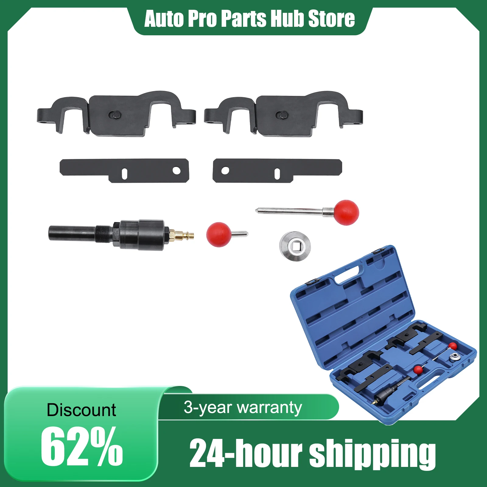 

Camshaft Timing Tool Kit, For Porsche Cayenne Panamera V8 4.5L 4.8L V6 3.6L, Professional Engine Repair Set, 45# Steel
