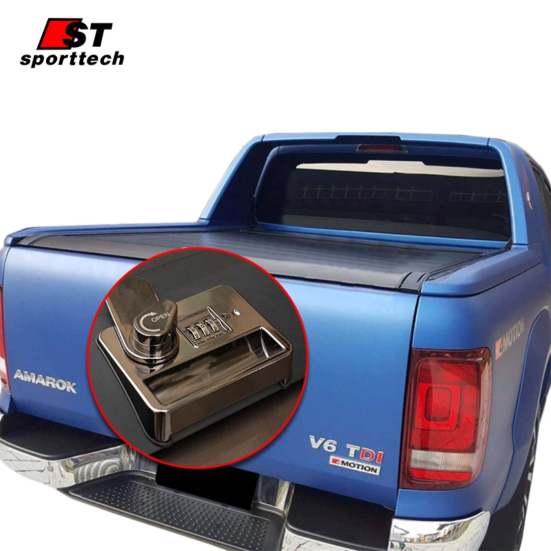 

Wholesale Price Hard Roll Up Pickup Truck Bed Cover Roller Shutter Lid Tonneau Cover With Password Lock For VW Amarok