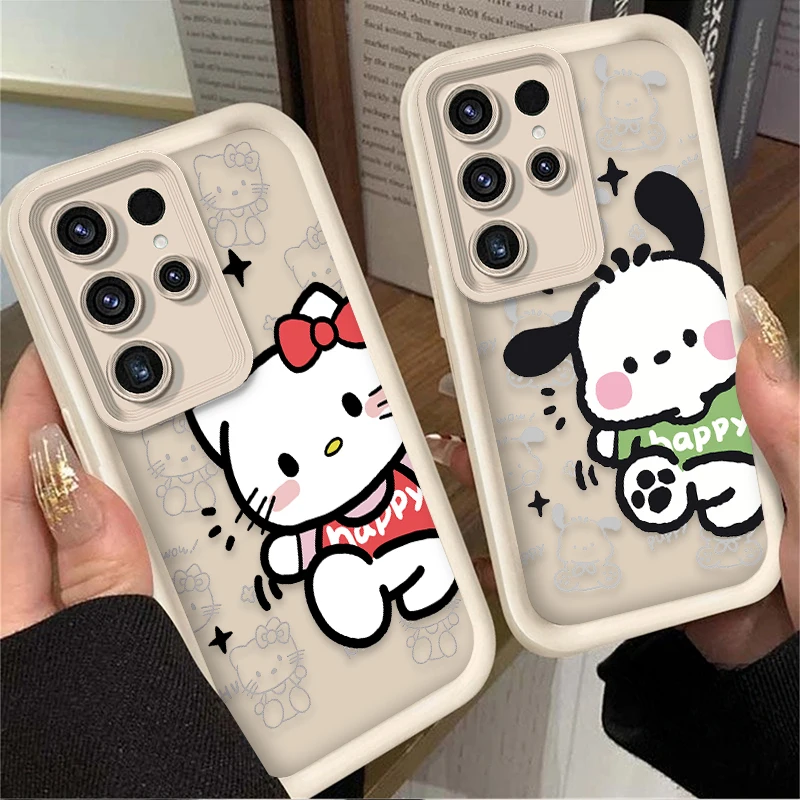 حافظة لهاتف سامسونج جالاكسي S24 S25 S23 Ultra S22 S21 Plus FE A36 A56 A26 A16 A06 A15 A25 A35 A55 5G