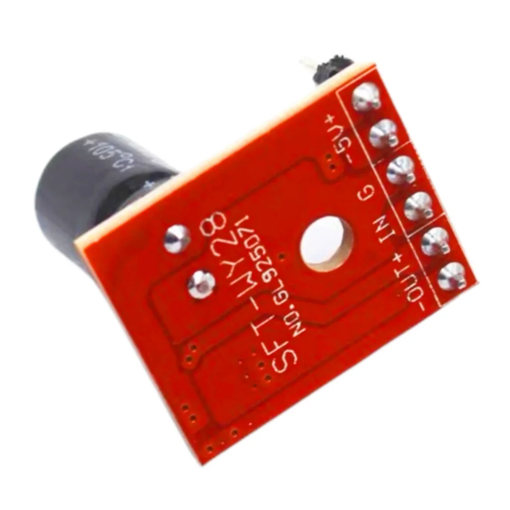 5128 Amplifier Board 5W Class D Digital Amplifier Board Mono Audio Module Low Distortion VS88715V DC2.5-5.5V LTK5128 Class AB