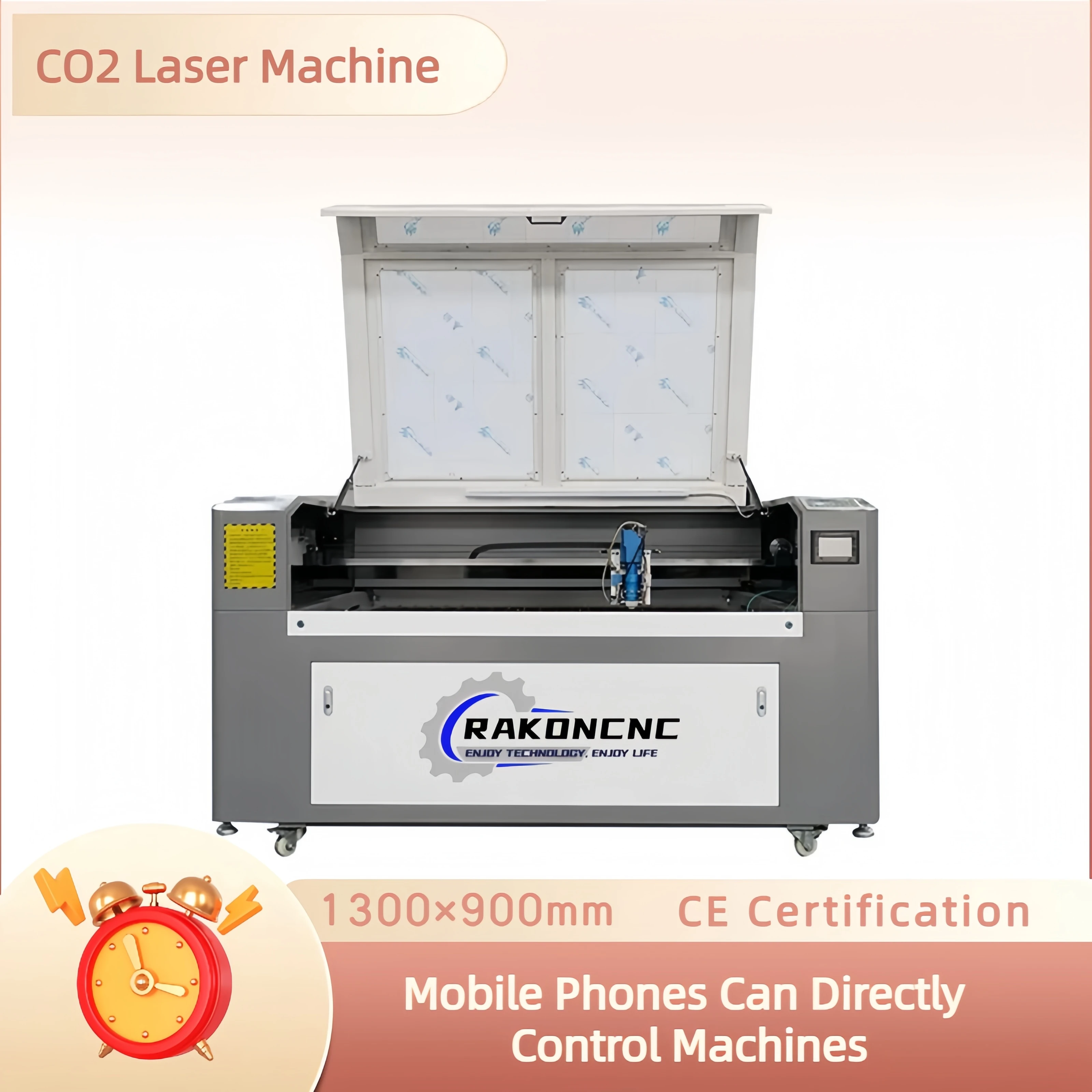 

Phone Control 1390 Acrylic Laser Cutting Machine Co2 Laser Wood Mdf Fabric Cloth Laser Engraver Cnc Machine