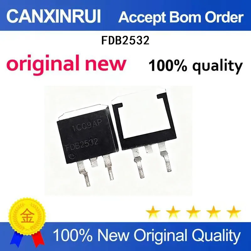 (5-100 Pieces)FDB2532 TO-263 Field Effect MOSFET 79A150V Surface mount Transistor Spot Chip IC