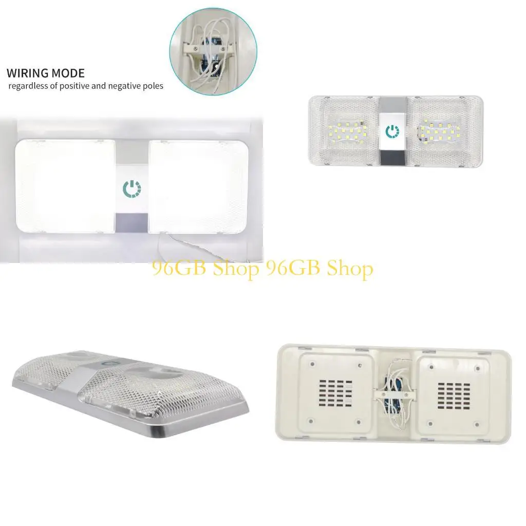 

96GB RV LED Reading Light Universal Motorhome Interior Ceiling Dome Light