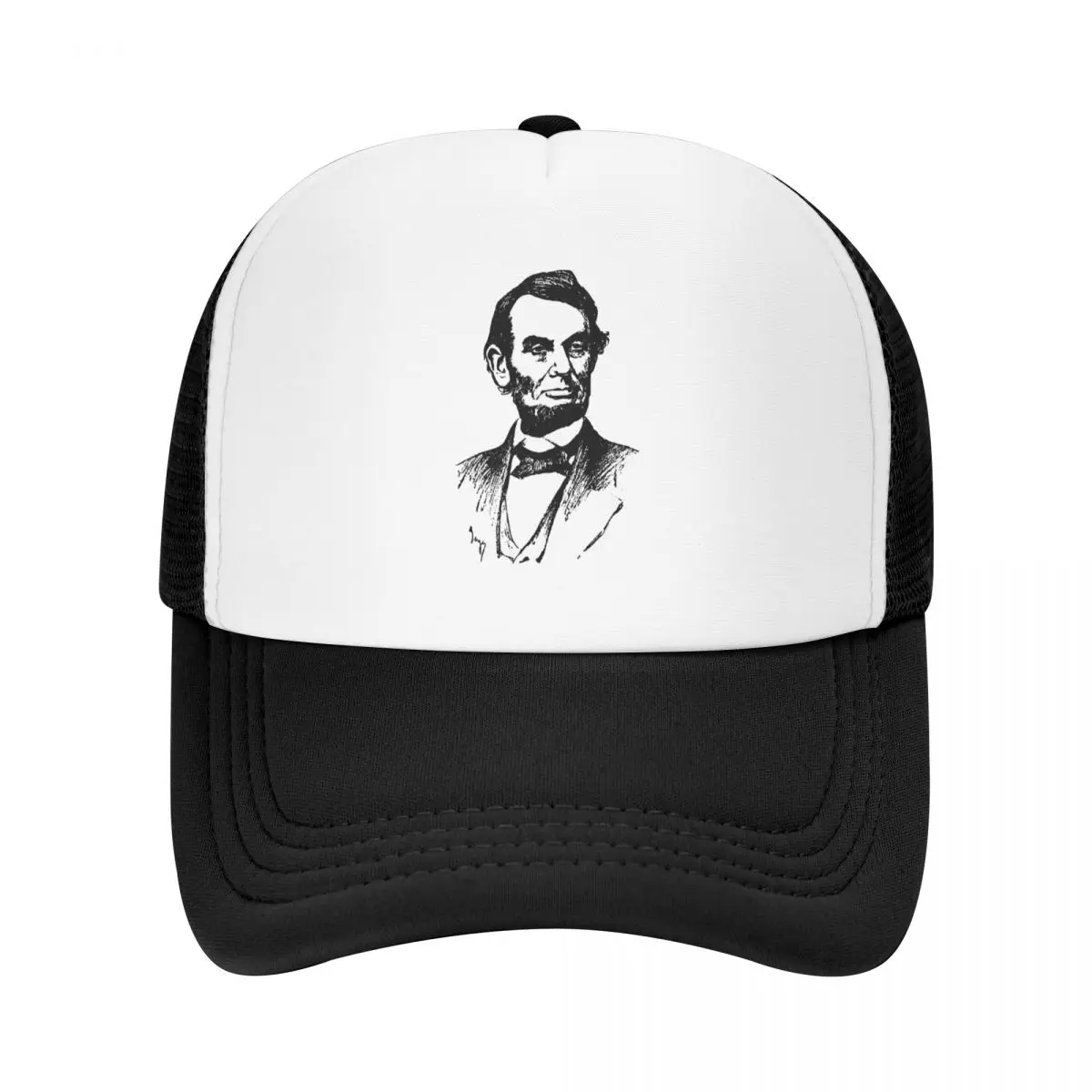 Abe-inspired Apparel Wear Your History With Pride Lincoln Cap Mesh Baseball Caps Adjustable Hat Hip Hop Unisex Baseball Hats