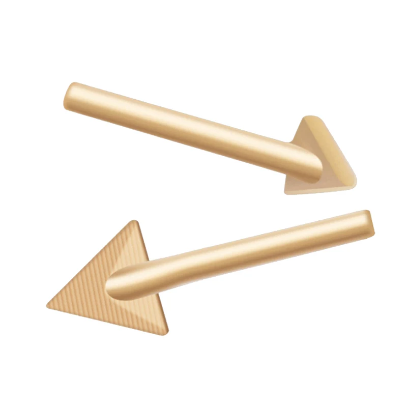 

3pc Soldering Iron Tips Set Copper Triangular Smoothing Head Replacement Tips For 80Watt Plastic Welder Repair Tool