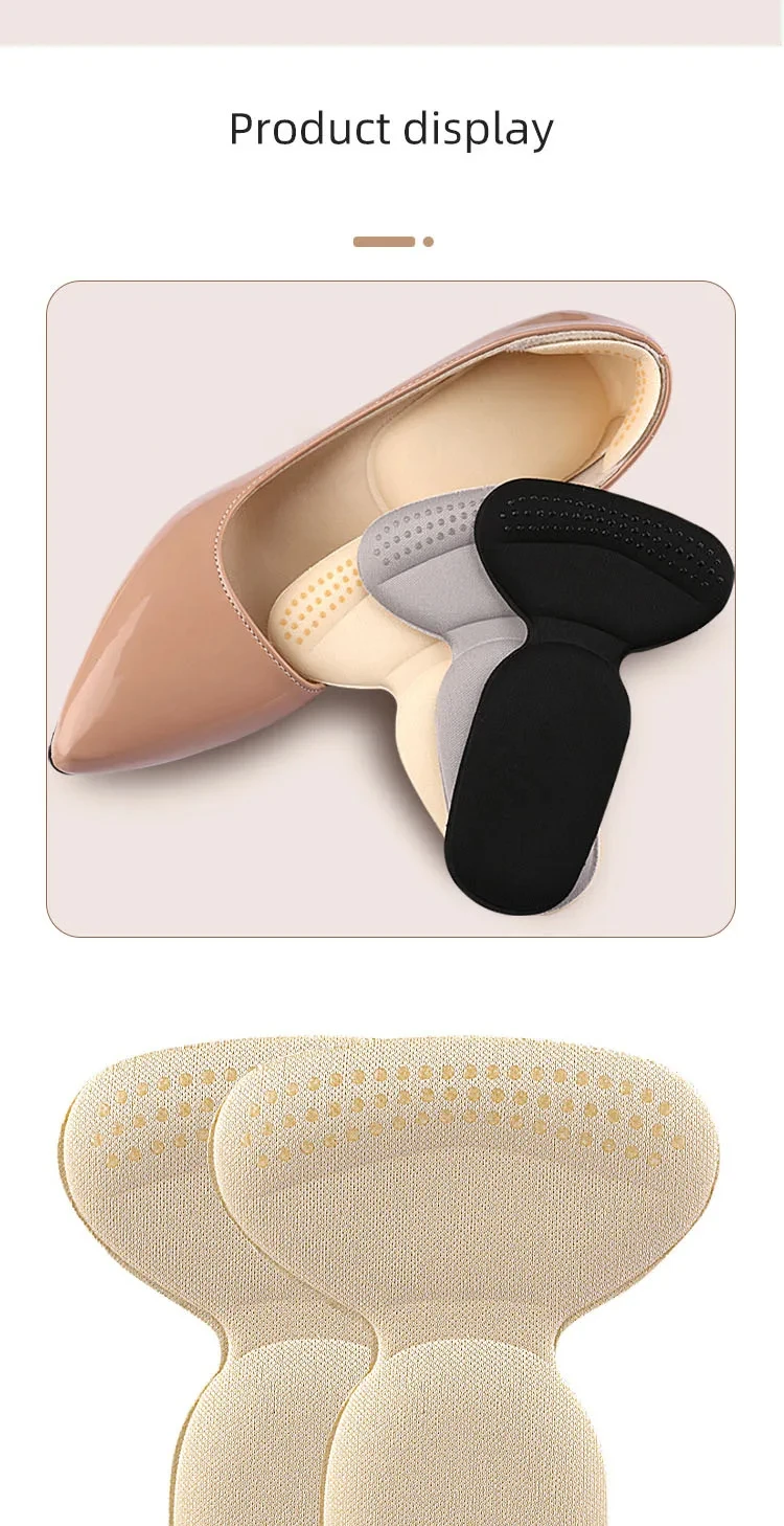 Rutschfeste Fersenaufkleber, Fersenschutz, Schuhe mit hohen Absätzen, Anti-Verschleiß-Einlegesohlen, Schuhversteller, halbe Einlegesohle für Damen, 2 Stück/6 Stück – Detail 8