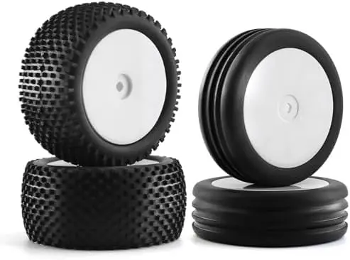 

Шины и колеса для радиоуправляемых внедорожников 1/10, с шестигранным креплением 12 мм, для моделей багги - 4 шт.