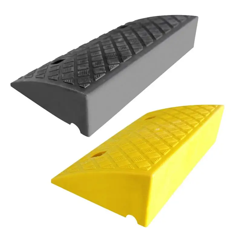 Driveway Curb Ramps Long Heavy Duty Kerb Ramp High 5CM/7CM Lightweight Plastic Threshold Ramp Portable Threshold Ramps for