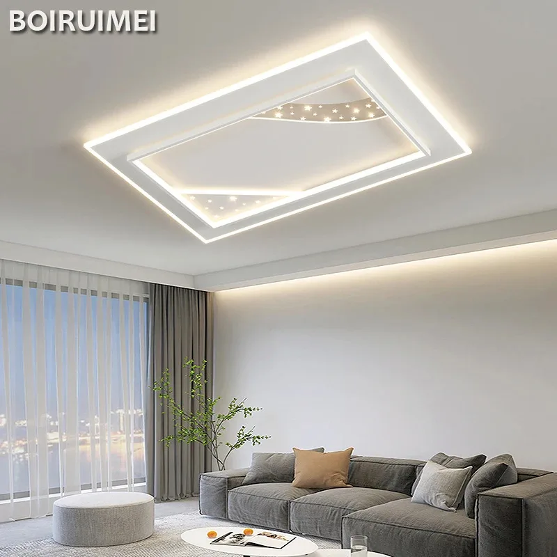 

Modern LED Ceiling Lamp for Living Dining Room Bedroom Hall Ultra Thin Chandelier Indoor Home Decoration Lighting Fixture Luster