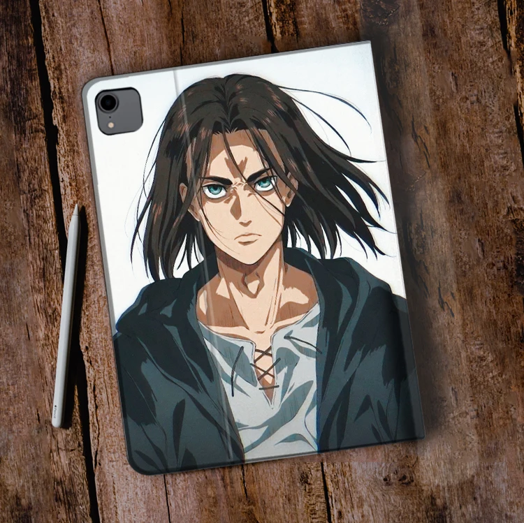 Attack on Titan  Anime Eren Case For iPad 10.2 7th 8th Air 2 3 Mini 1 2 3 5 Case Luxury Silicone For iPad Air 4 iPad Pro11 Case