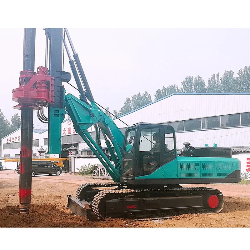 Electric Drilling Rig Crawler Core Rotary Drilling Machine for Exploration Rotary Head Assembly Rotary Table Drilling Rig