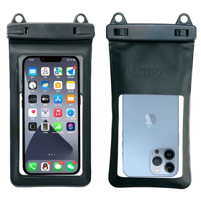 PVC Waterproof Phone Pouch for Diving Surfing Swimming Bags Universal Underwater Waterproof Mobile Phone Case Cover Dry Bag 1pc