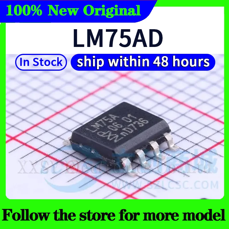 LM75A LM75AD Disponibile Spedizione in 48 ore