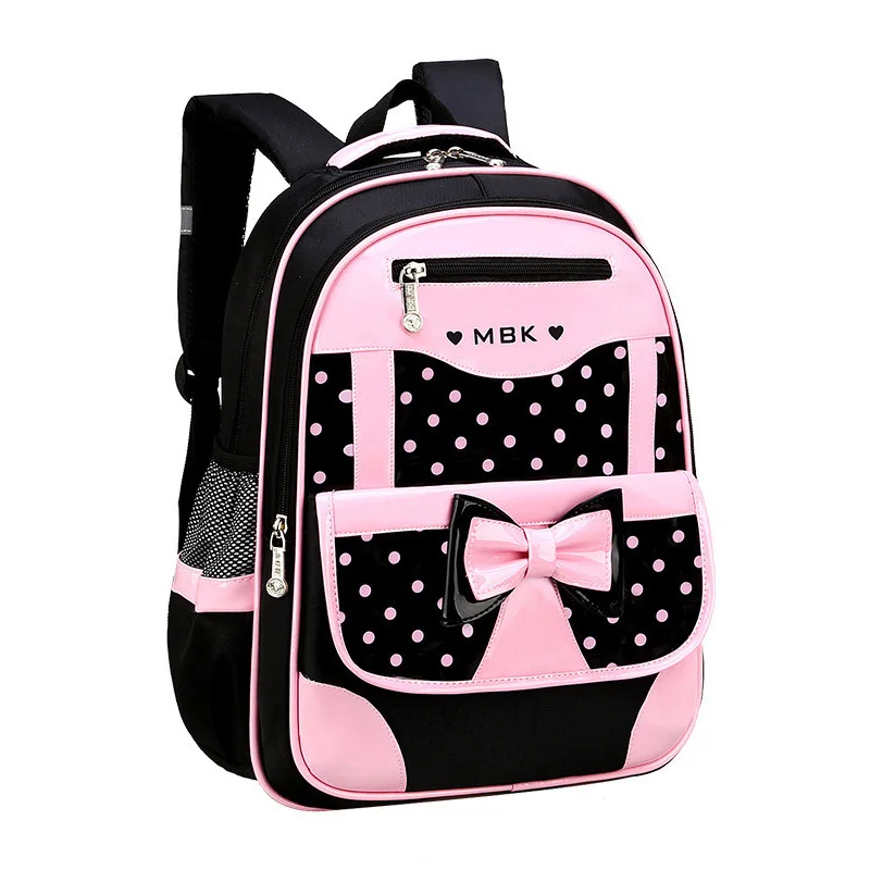 6-12 15 Year Old Schoolbag Girl Cute Child Birthday Gift Women Bookbag Kawaii Set Student Bow Backpack Teen Sac cute 2-piece set