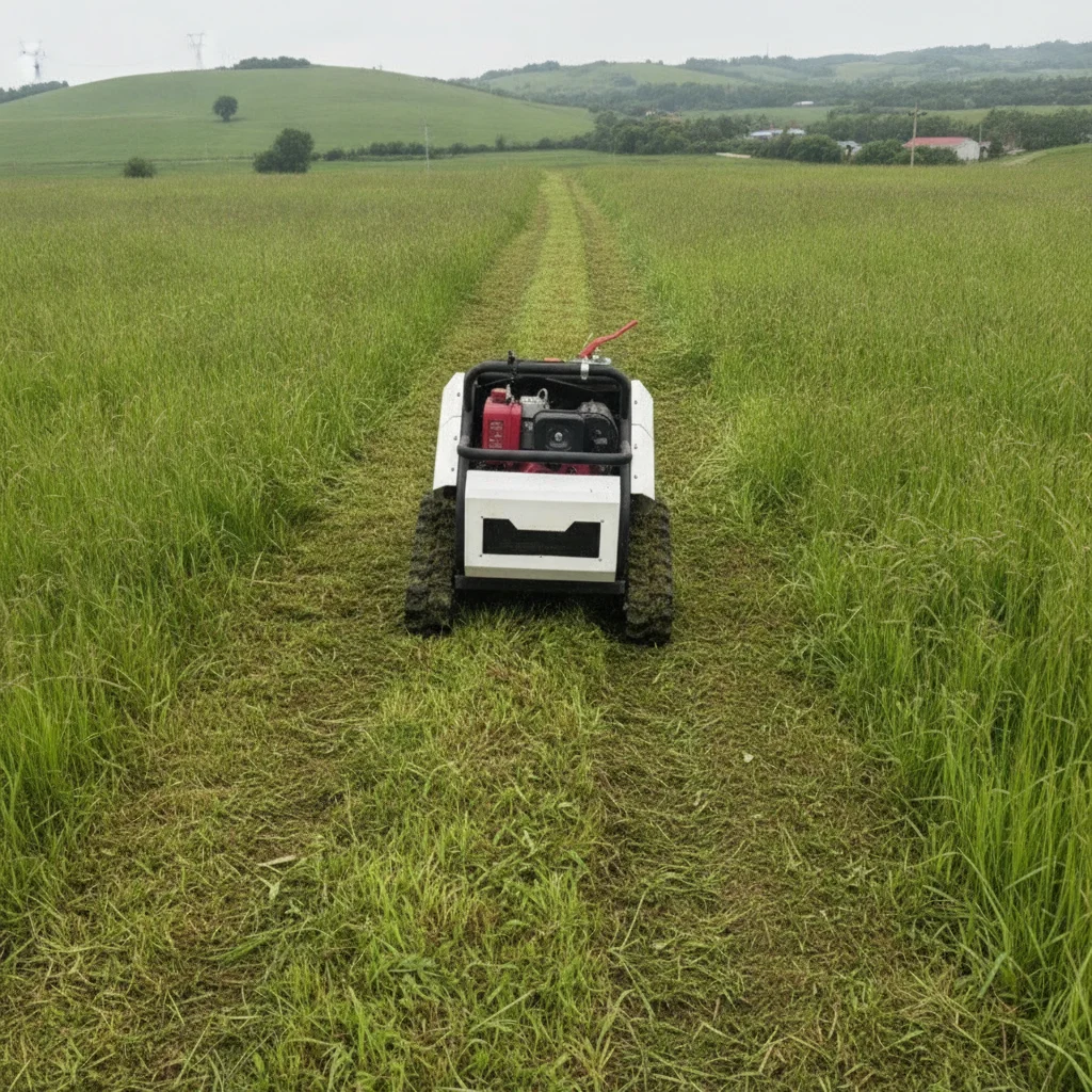 Hot Selling GRACE 500mm Pro 2026 Crawler Remote Control Grass Cutter Wide Cut RC Lawn Mower Free Shipping