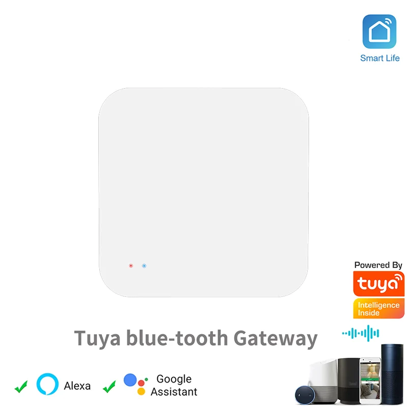 

Tuya WiFi Mini Bluetooth Gateway Hub, Smart Home Bridge, Life App, Wireless Remote Controller, Works with Alexa Google Home